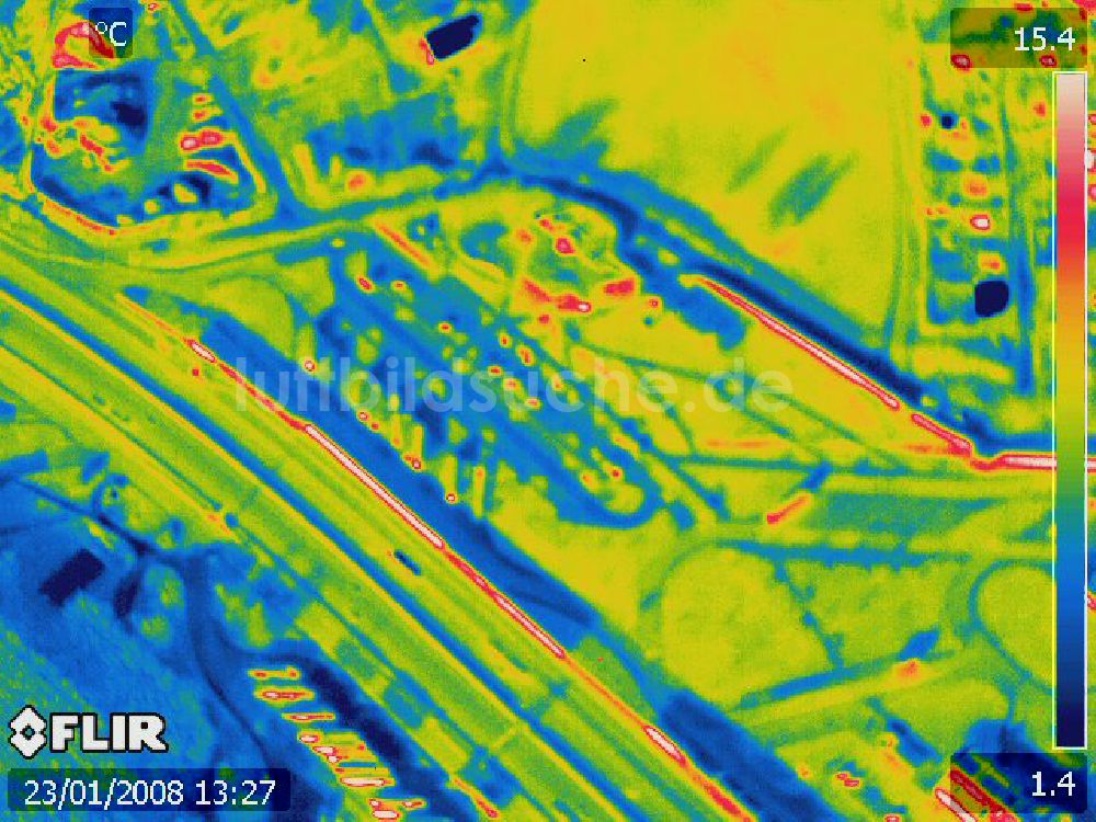 Luftaufnahme Michendorf - Autobahnraststätte Michendorf am südlichen Berliner Ring an der Bundesautobah A10