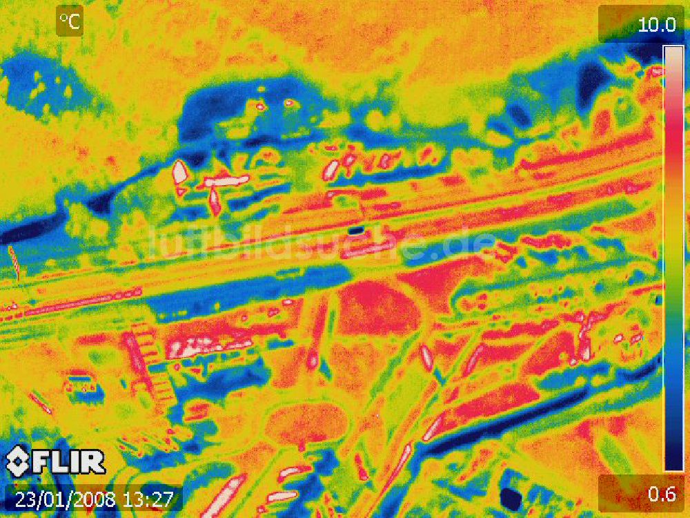 Luftaufnahme Michendorf - Autobahnraststätte Michendorf am südlichen Berliner Ring an der Bundesautobah A10