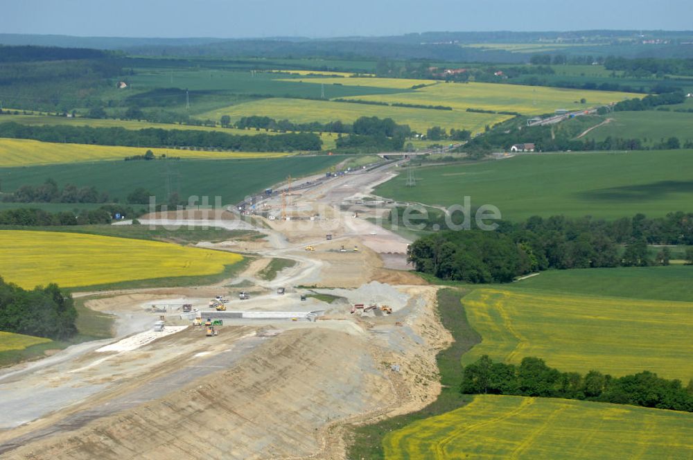 Bucha von oben - Autobahnverlegung Europastrasse E40 A4