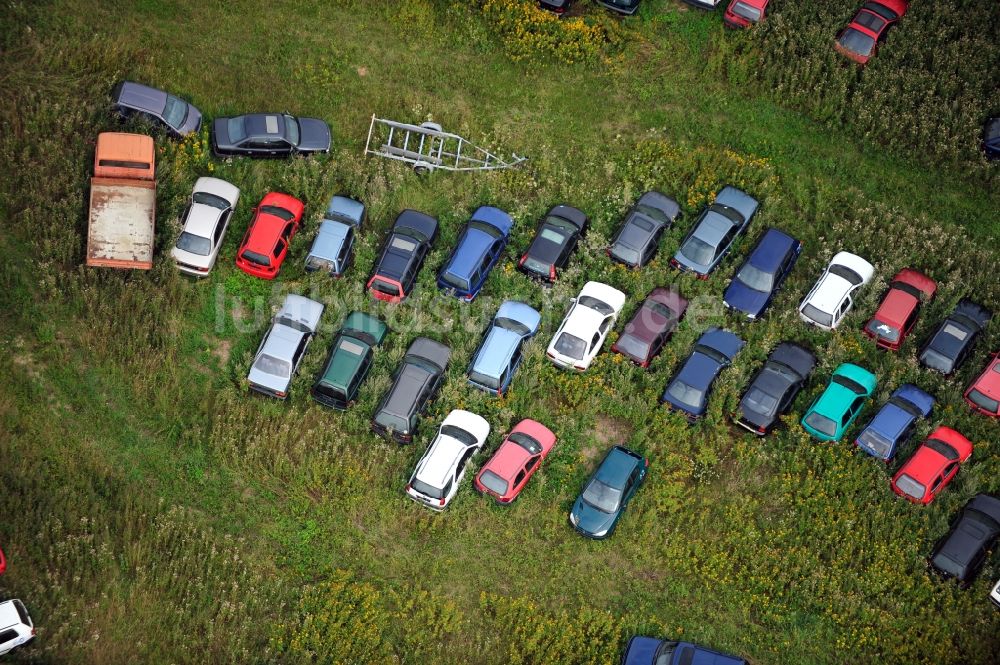 Luftaufnahme Blumenthal - Autodienst Blumenthal im Bundesland Schleswig-Holstein