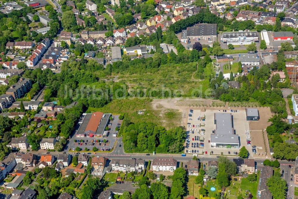 Luftbild Gelsenkirchen - Autohandels- Gebäude des Autohauses der Kläsener GmbH & Co. KG im Ortsteil Resse in Gelsenkirchen im Bundesland Nordrhein-Westfalen, Deutschland