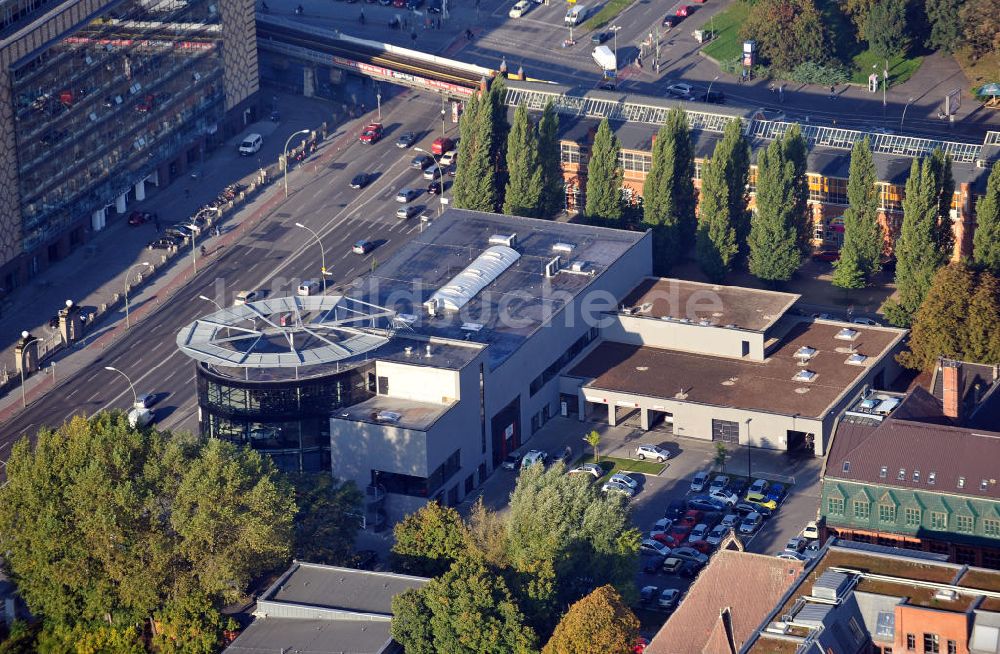 Luftaufnahme Berlin - Autohaus Spree Automobile in Berlin-Friedrichshain