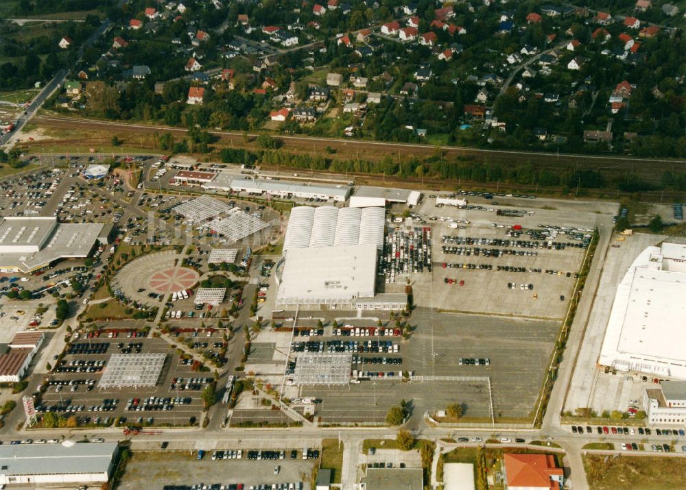 Luftaufnahme Hoppegarten - Autopark Hoppegarten