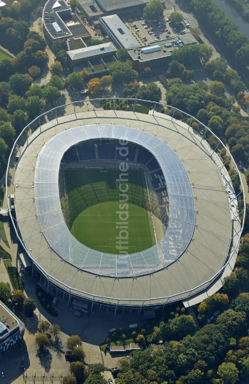 Luftaufnahme Hannover - AWD-Arena Hannover