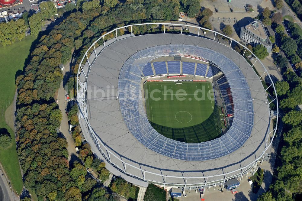 Luftbild Hannover - AWD-Arena Hannover