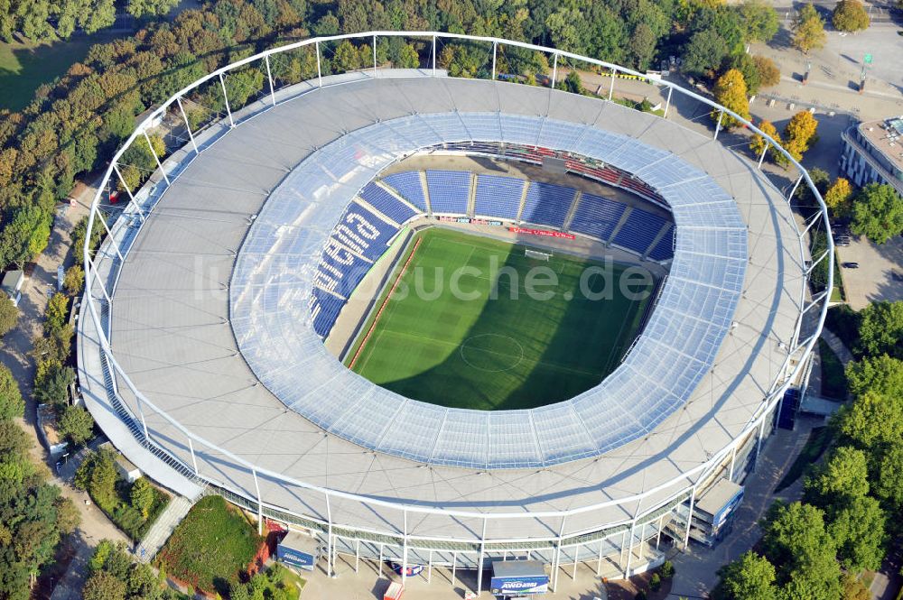 Luftaufnahme Hannover - AWD Arena Hannover