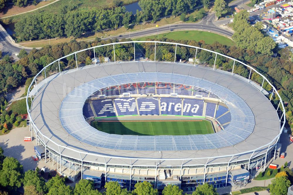 Luftbild Hannover - AWD Arena Hannover