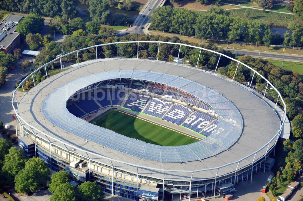 Luftaufnahme Hannover - AWD Arena Hannover