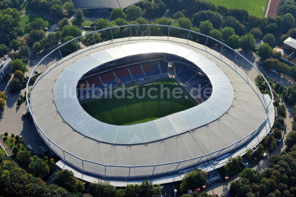 Luftaufnahme Hannover - AWD Arena Hannover