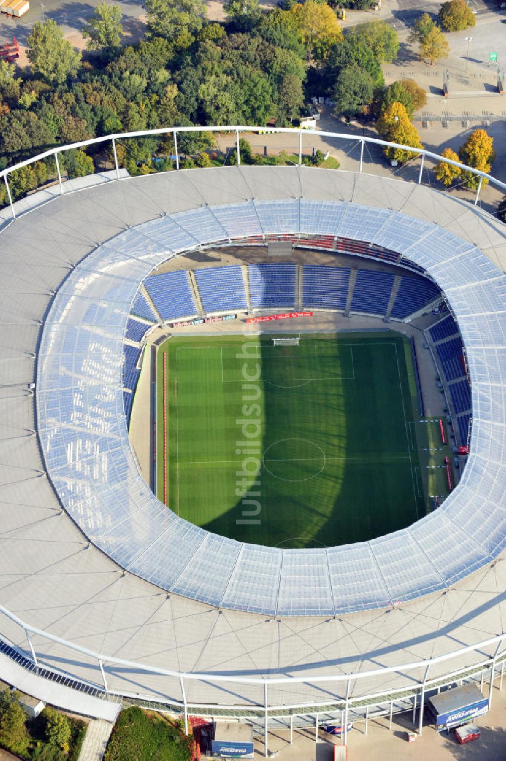 Hannover von oben - AWD Arena Hannover