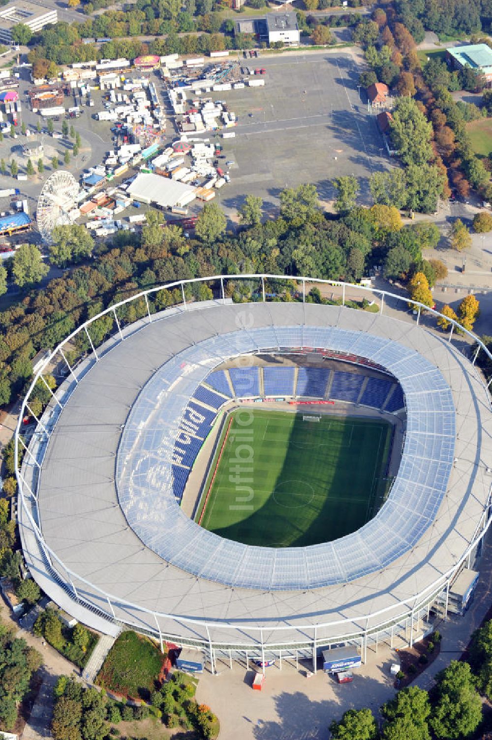 Luftbild Hannover - AWD Arena Hannover