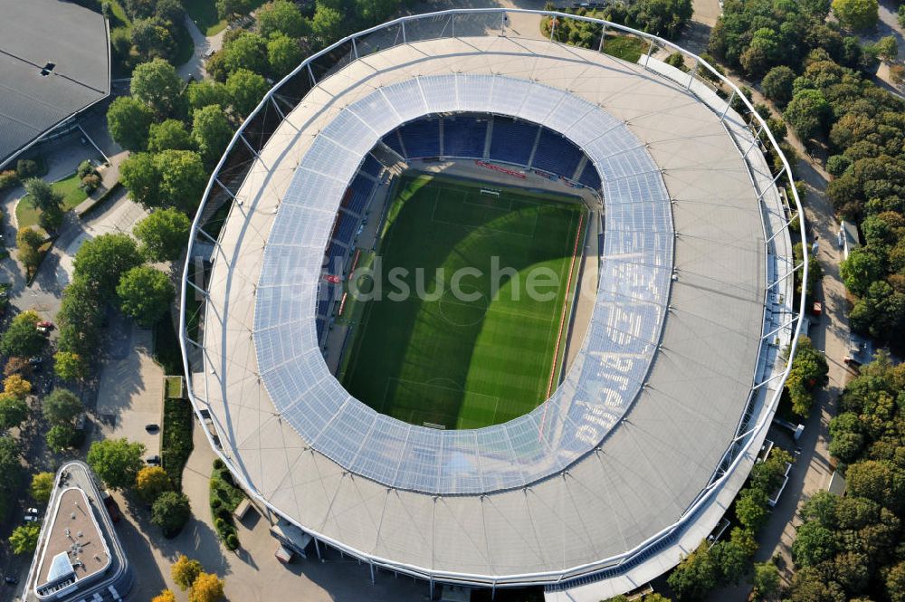 Luftaufnahme Hannover - AWD Arena Hannover