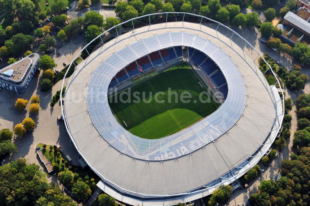 Hannover von oben - AWD Arena Hannover