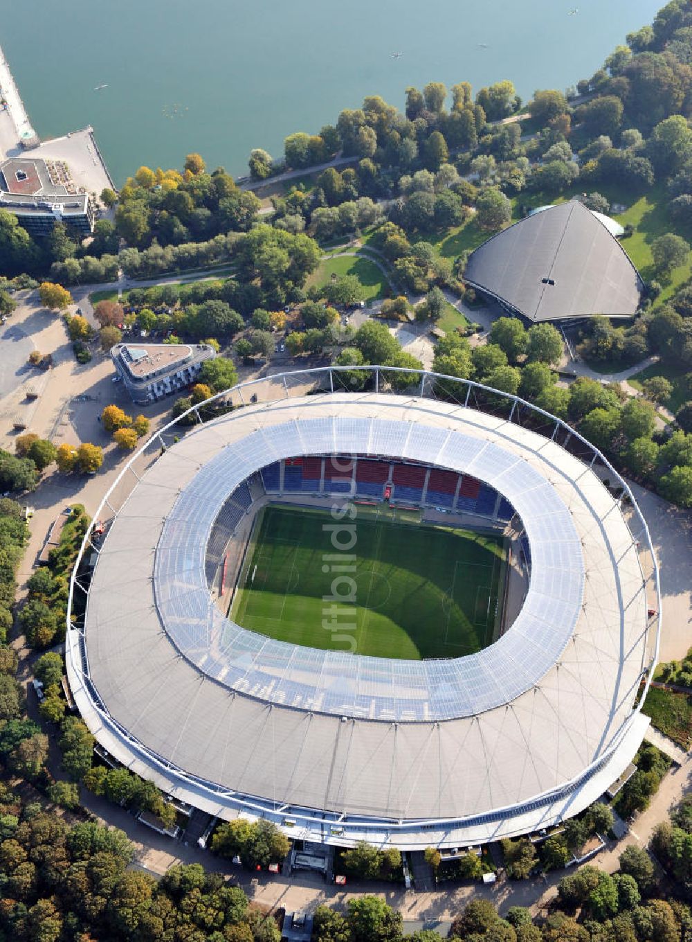 Luftaufnahme Hannover - AWD Arena Hannover