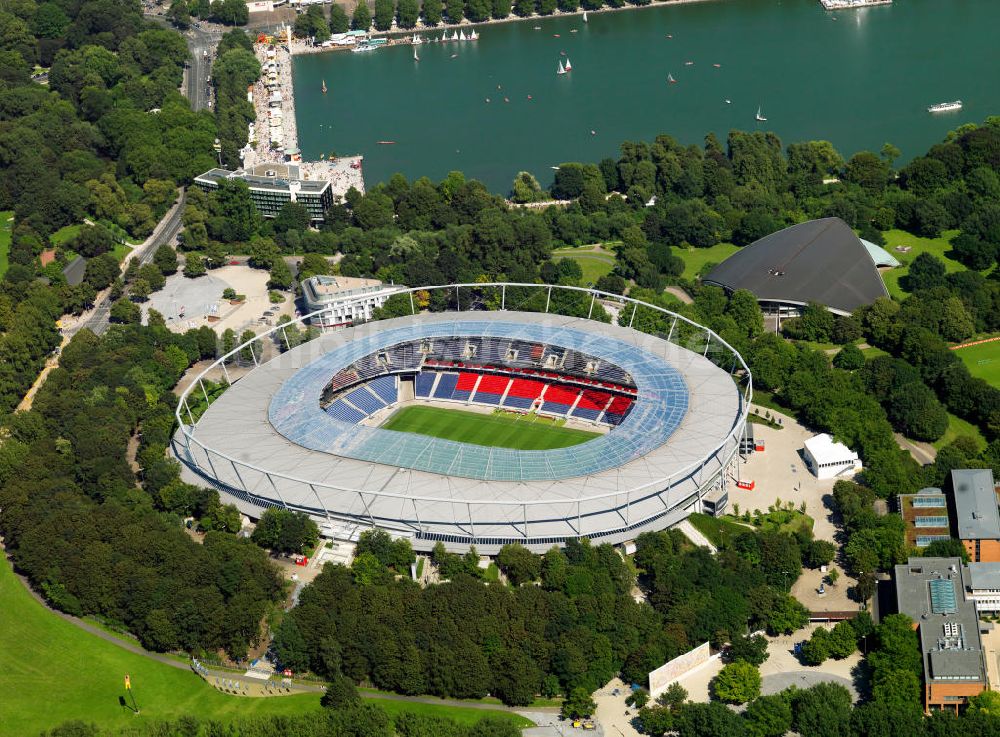 Luftaufnahme Hannover - AWD Arena Hannover