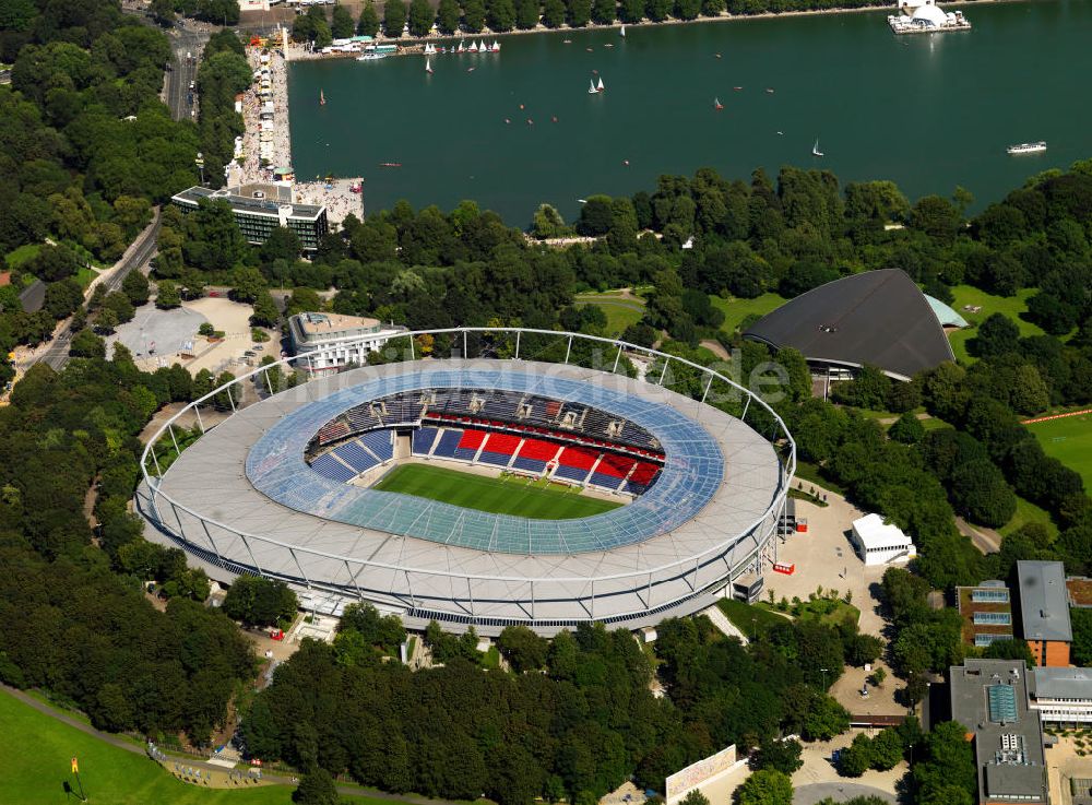 Hannover von oben - AWD Arena Hannover