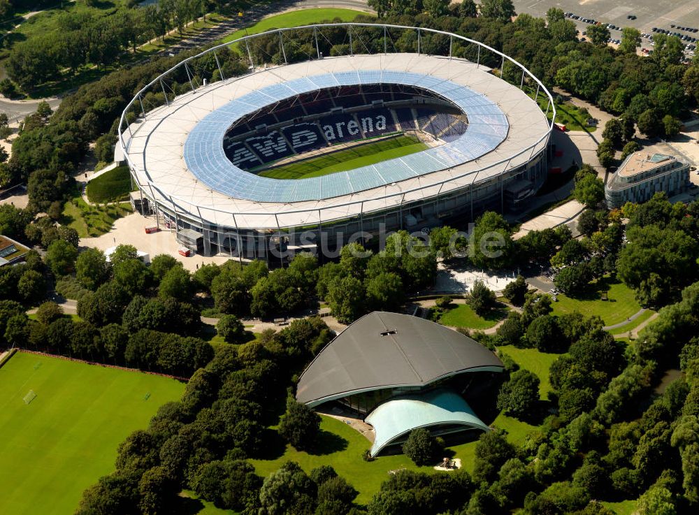 Luftbild Hannover - AWD Arena Hannover