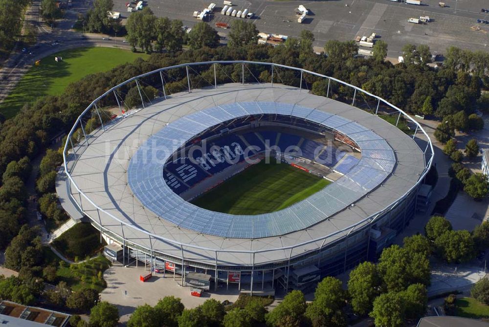 Hannover von oben - AWD-Arena Hannover