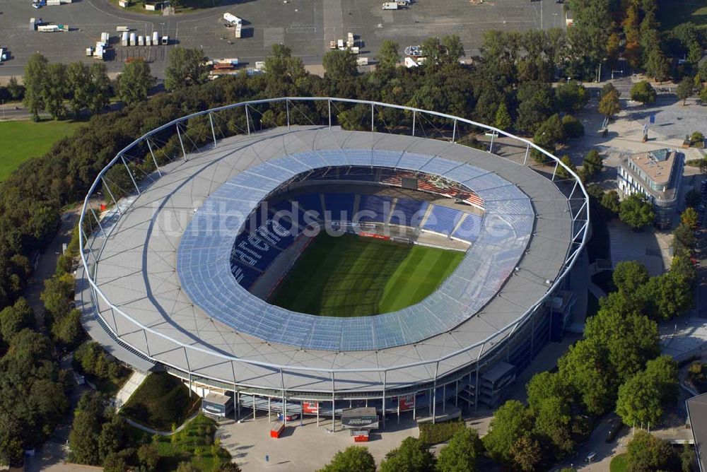 Luftaufnahme Hannover - AWD-Arena Hannover