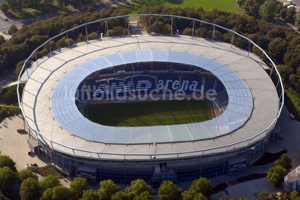 Luftbild Hannover - AWD-Arena Hannover