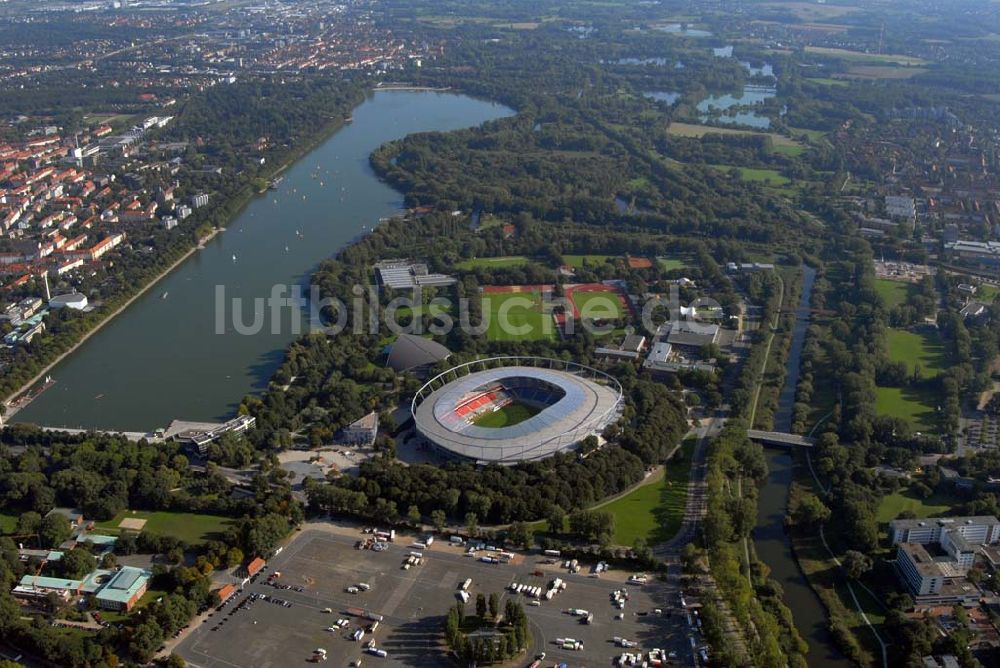 Luftbild Hannover - AWD-Arena Hannover