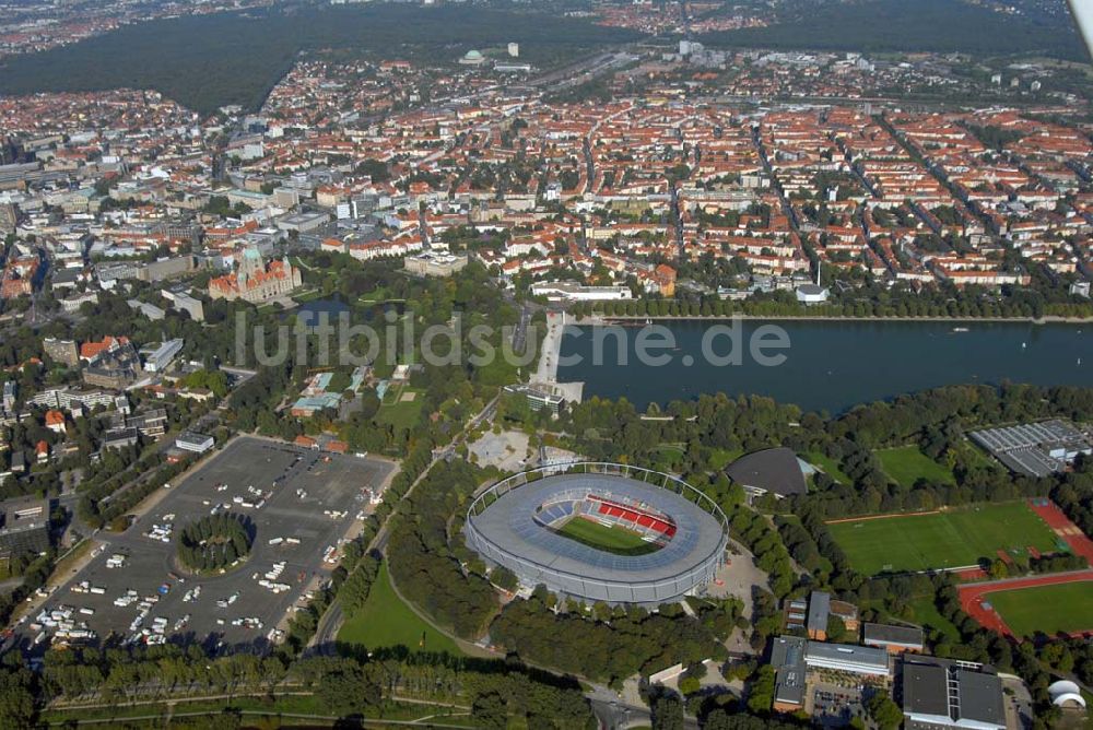 Luftbild Hannover - AWD-Arena Hannover