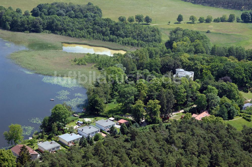 Luftaufnahme Dambeck - AWO SANO Familienferienpark in Dambeck am Müritz-Nationalpark