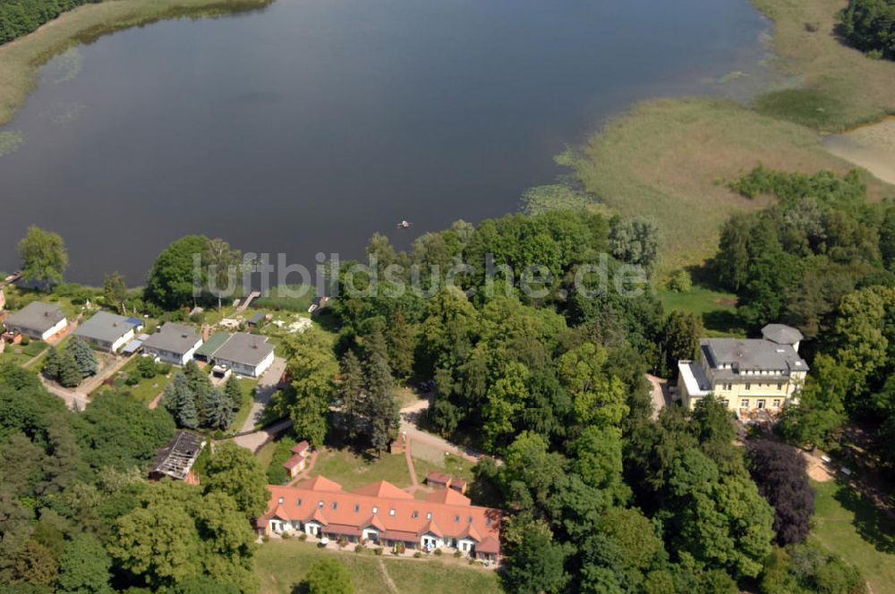 Luftbild Dambeck - AWO SANO Familienferienpark in Dambeck am Müritz-Nationalpark