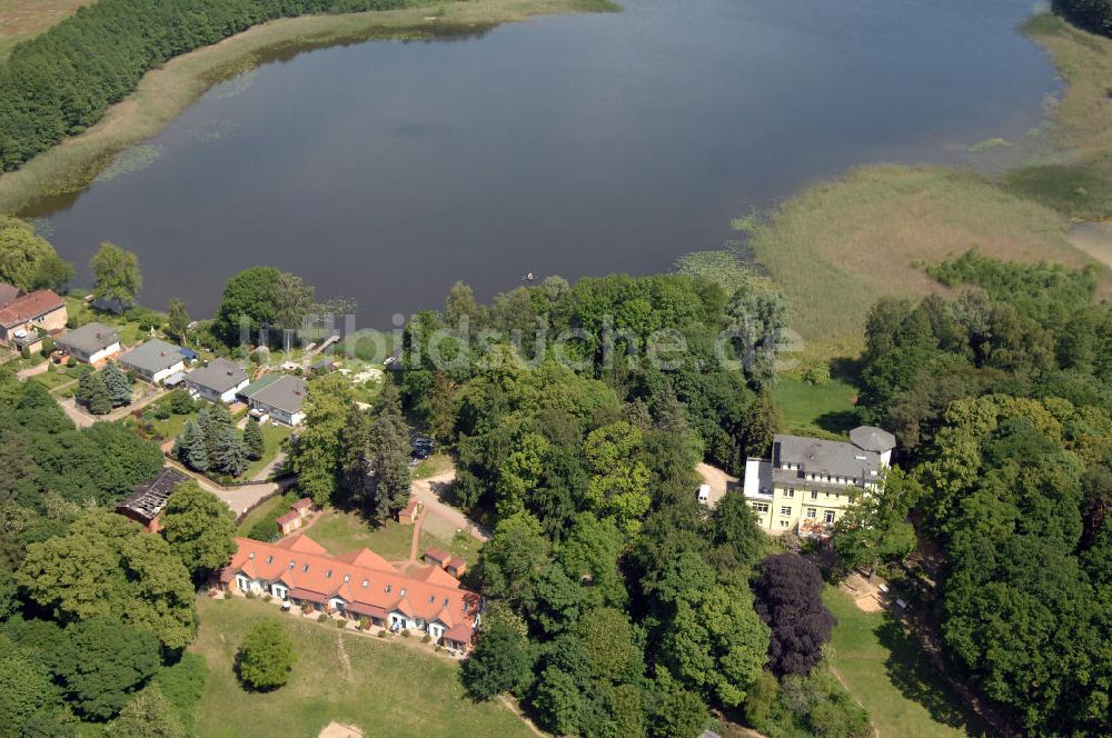 Luftaufnahme Dambeck - AWO SANO Familienferienpark in Dambeck am Müritz-Nationalpark