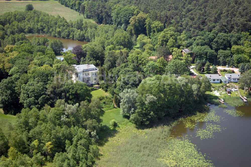 Luftbild Dambeck - AWO SANO Familienferienpark in Dambeck am Müritz-Nationalpark