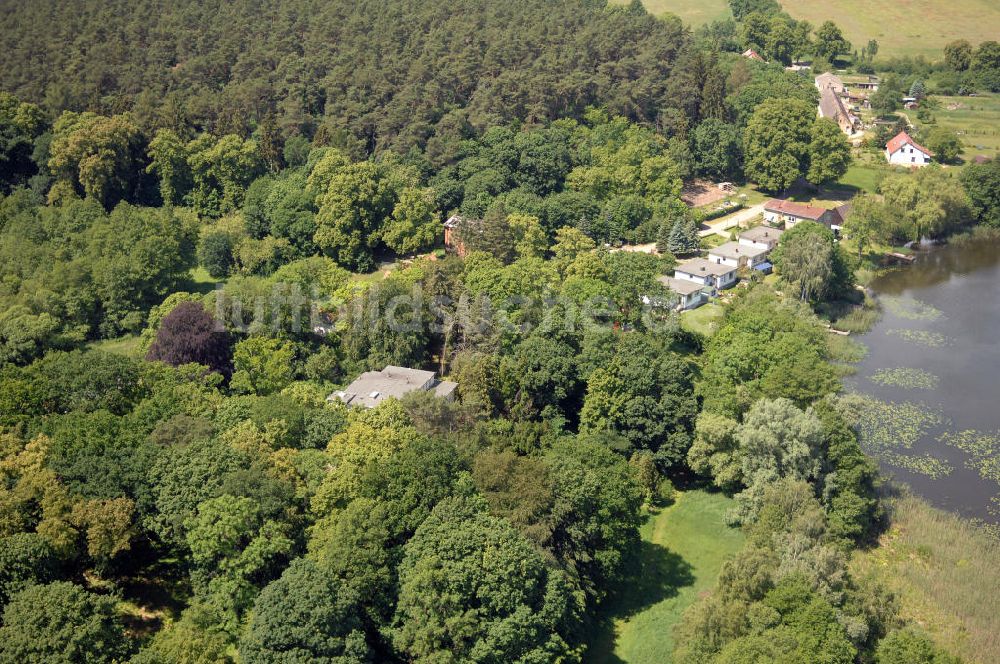 Luftbild Dambeck - AWO SANO Familienferienpark in Dambeck am Müritz-Nationalpark