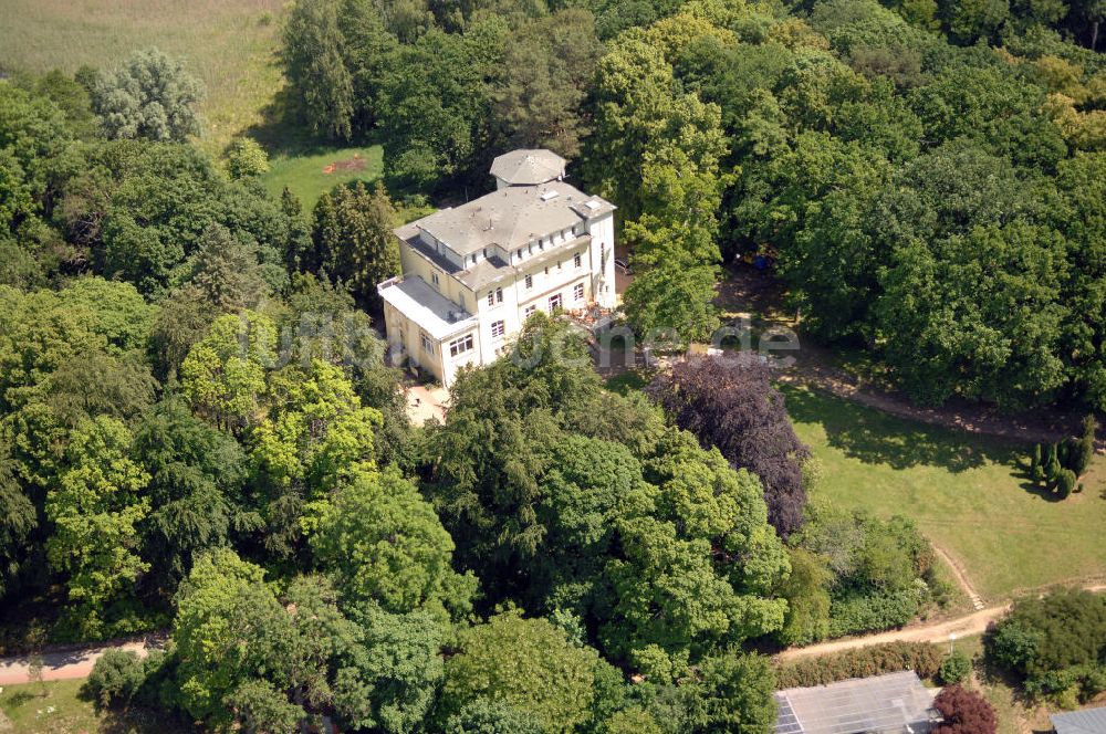 Luftaufnahme Dambeck - AWO SANO Familienferienpark in Dambeck am Müritz-Nationalpark