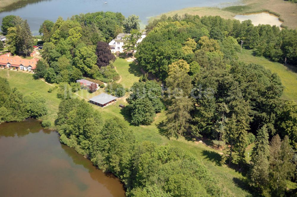 Luftbild Dambeck - AWO SANO Familienferienpark in Dambeck am Müritz-Nationalpark