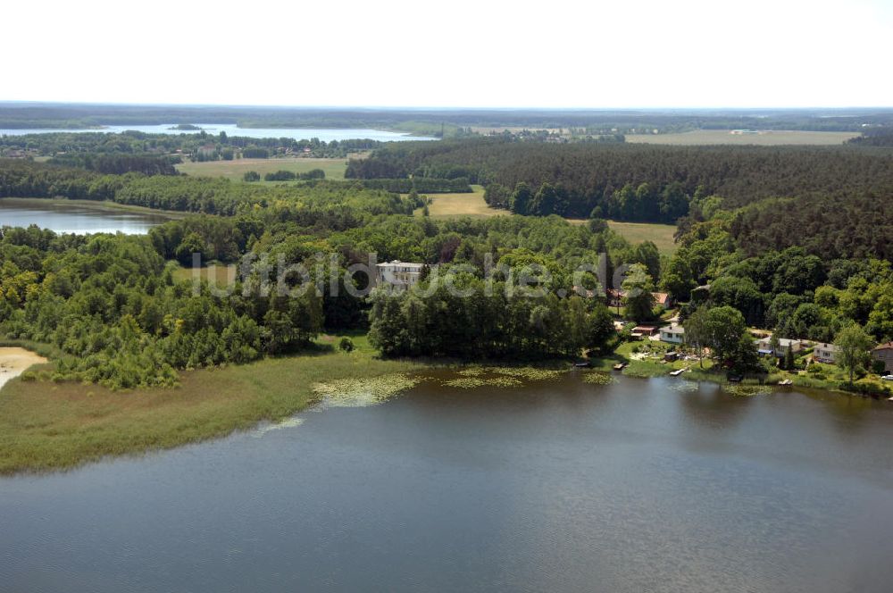 Luftaufnahme Dambeck - AWO SANO Familienferienpark in Dambeck am Müritz-Nationalpark