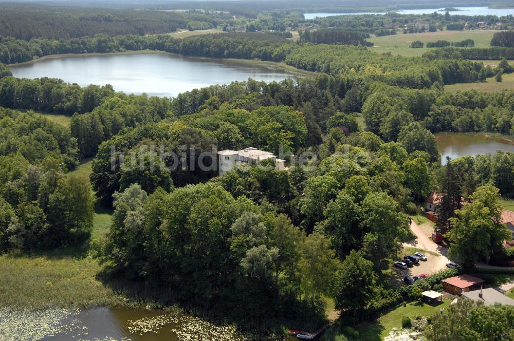 Luftbild Dambeck - AWO SANO Familienferienpark in Dambeck am Müritz-Nationalpark