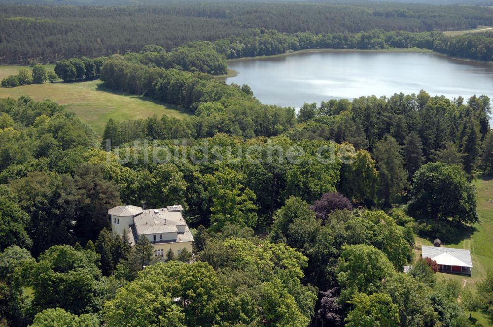 Luftaufnahme Dambeck - AWO SANO Familienferienpark in Dambeck am Müritz-Nationalpark