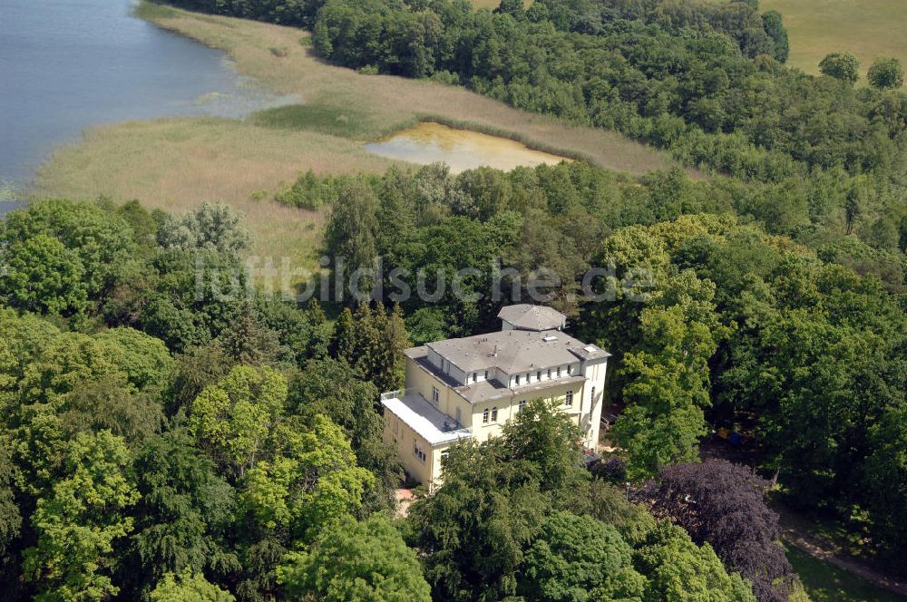 Dambeck von oben - AWO SANO Familienferienpark in Dambeck am Müritz-Nationalpark