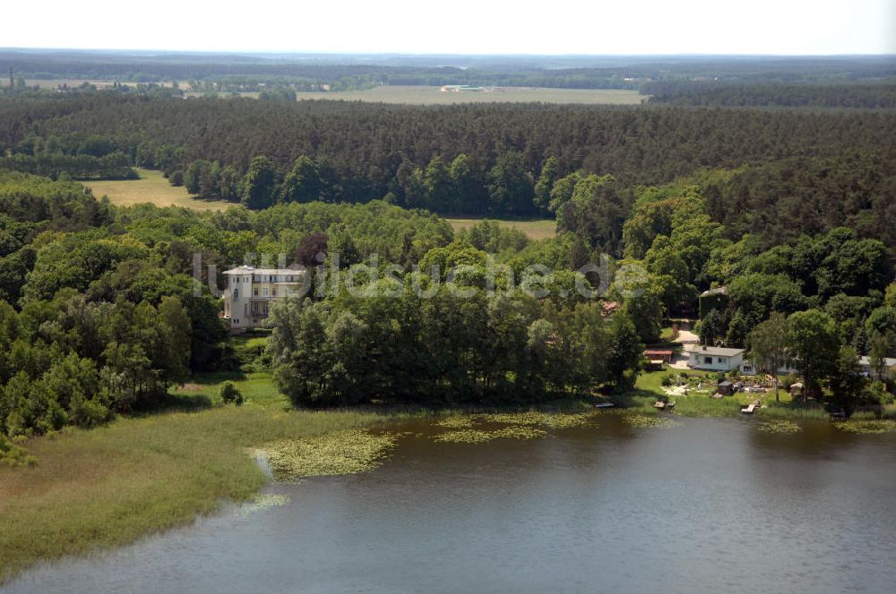 Luftaufnahme Dambeck - AWO SANO Familienferienpark in Dambeck am Müritz-Nationalpark