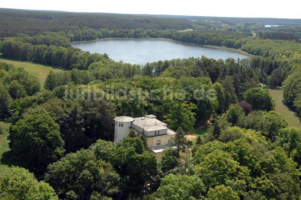 Luftbild Dambeck - AWO SANO Familienferienpark in Dambeck am Müritz-Nationalpark