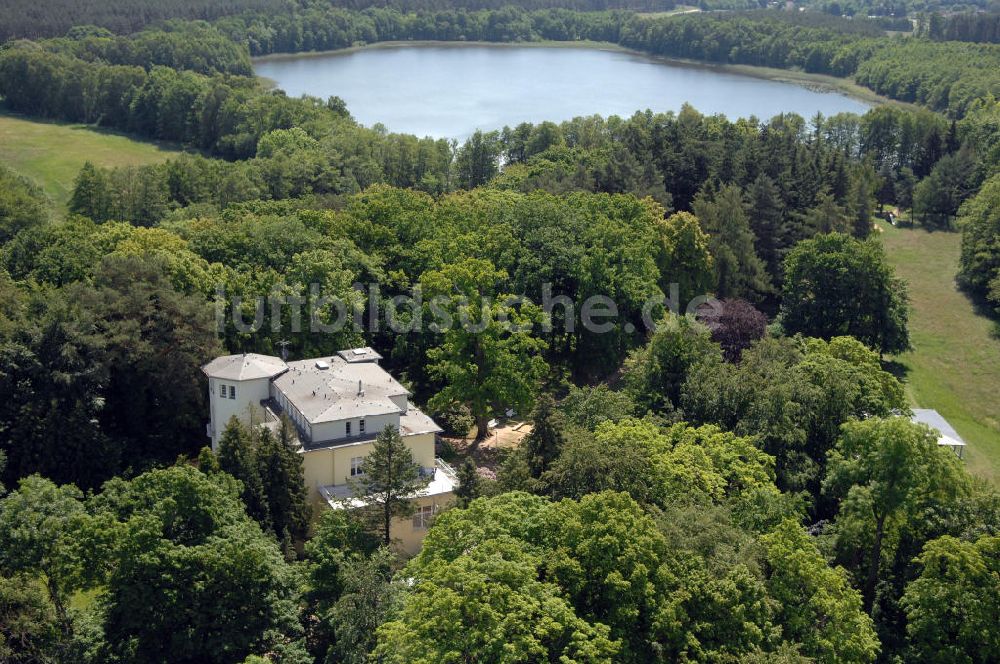 Luftaufnahme Dambeck - AWO SANO Familienferienpark in Dambeck am Müritz-Nationalpark