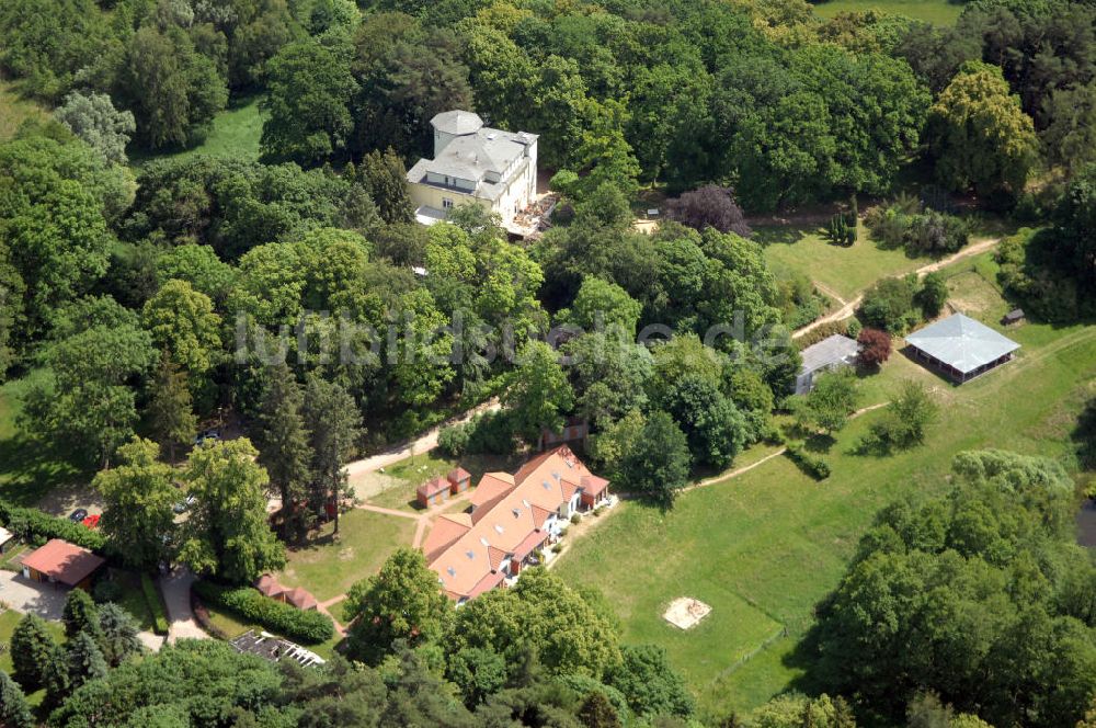 Luftbild Dambeck - AWO SANO Familienferienpark in Dambeck am Müritz-Nationalpark