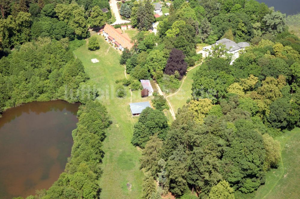 Luftbild Dambeck - AWO SANO Familienferienpark in Dambeck am Müritz-Nationalpark