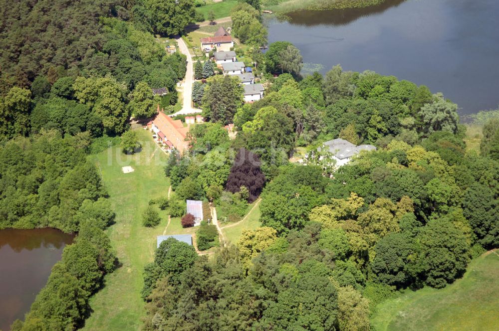 Luftaufnahme Dambeck - AWO SANO Familienferienpark in Dambeck am Müritz-Nationalpark