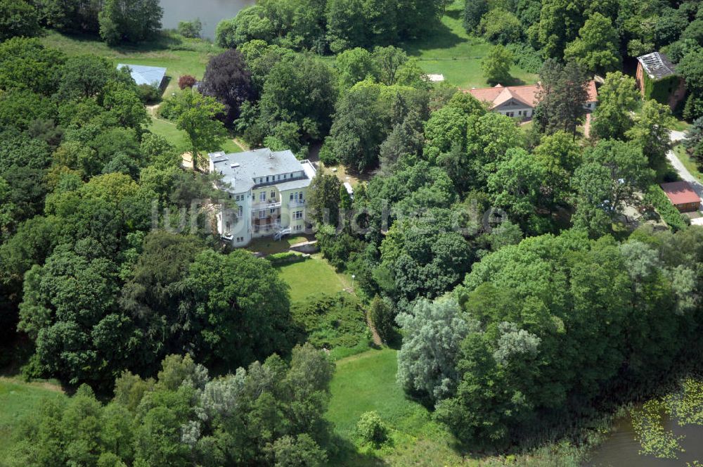 Luftbild Dambeck - AWO SANO Familienferienpark in Dambeck am Müritz-Nationalpark