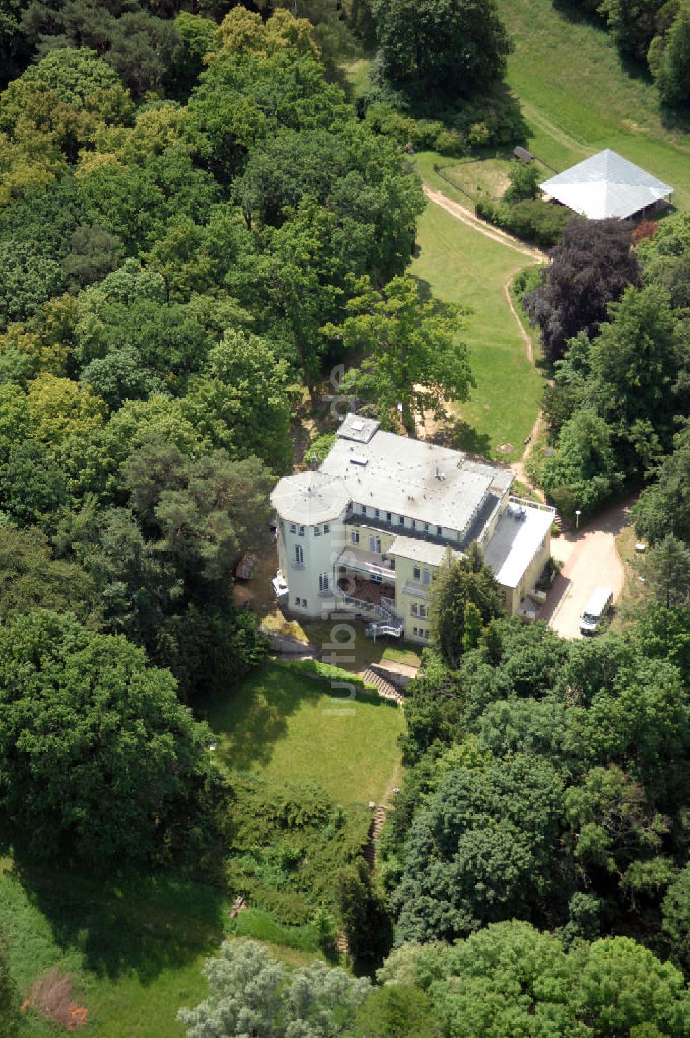 Luftaufnahme Dambeck - AWO SANO Familienferienpark in Dambeck am Müritz-Nationalpark