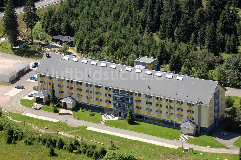 Luftaufnahme Oberhof - Awo Sano Ferienzentrum Oberhof