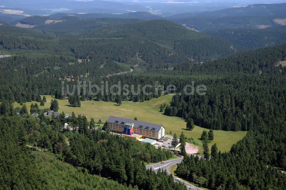 Oberhof von oben - Awo Sano Ferienzentrum Oberhof