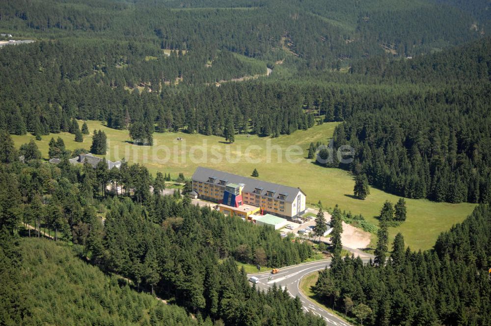 Oberhof aus der Vogelperspektive: Awo Sano Ferienzentrum Oberhof