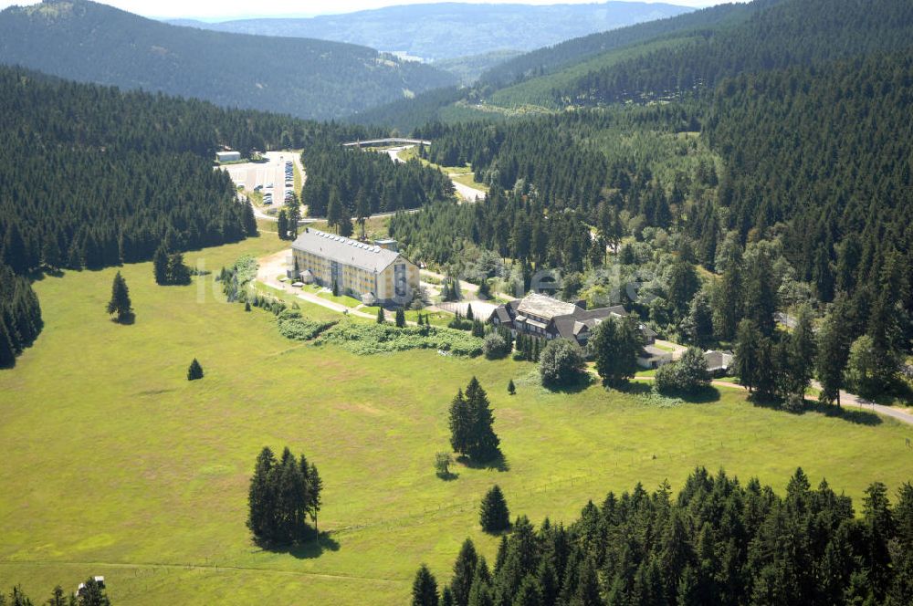 Luftaufnahme Oberhof - Awo Sano Ferienzentrum Oberhof