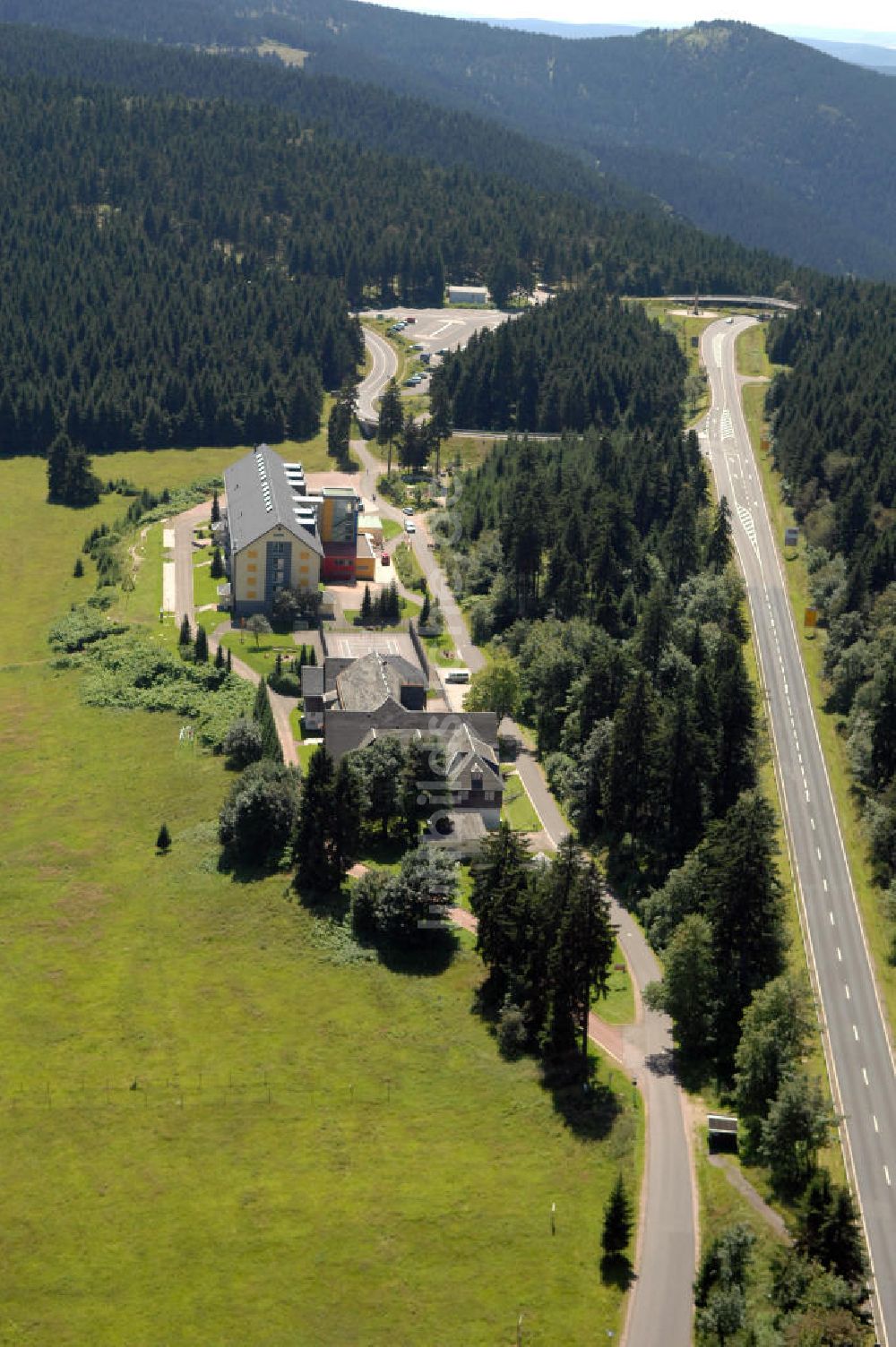 Luftbild Oberhof - Awo Sano Ferienzentrum Oberhof